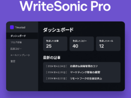 ライティングソニック｜WriteSonic Pro